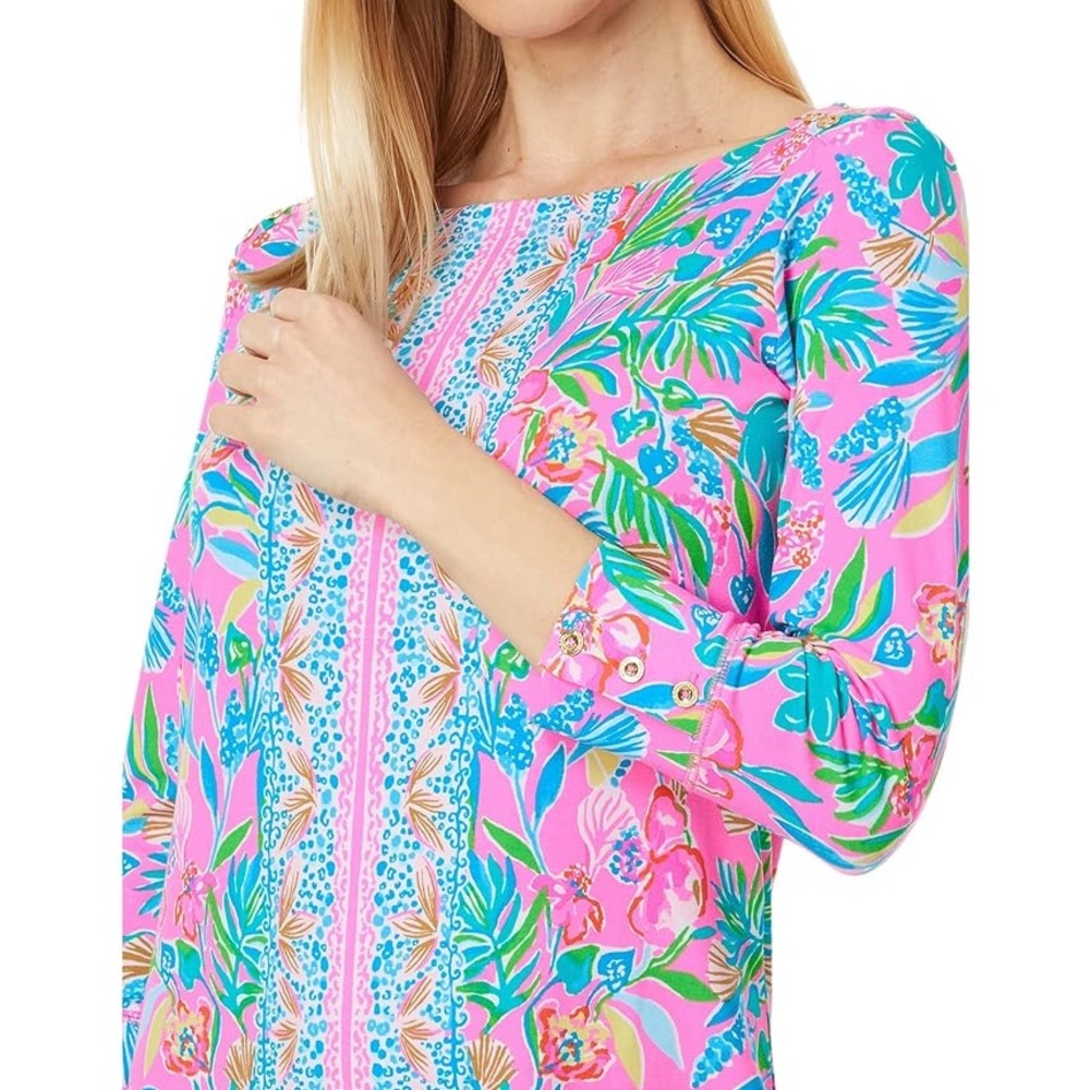 NWOT Havana Pink Casa Jaguar Lilly Pulitzer Sophie Dress XL - Picture 4 of 9